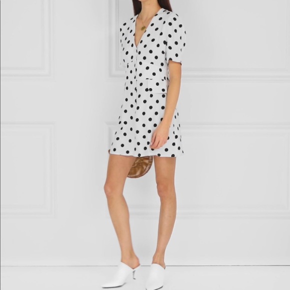 rixo london polka dot dress
